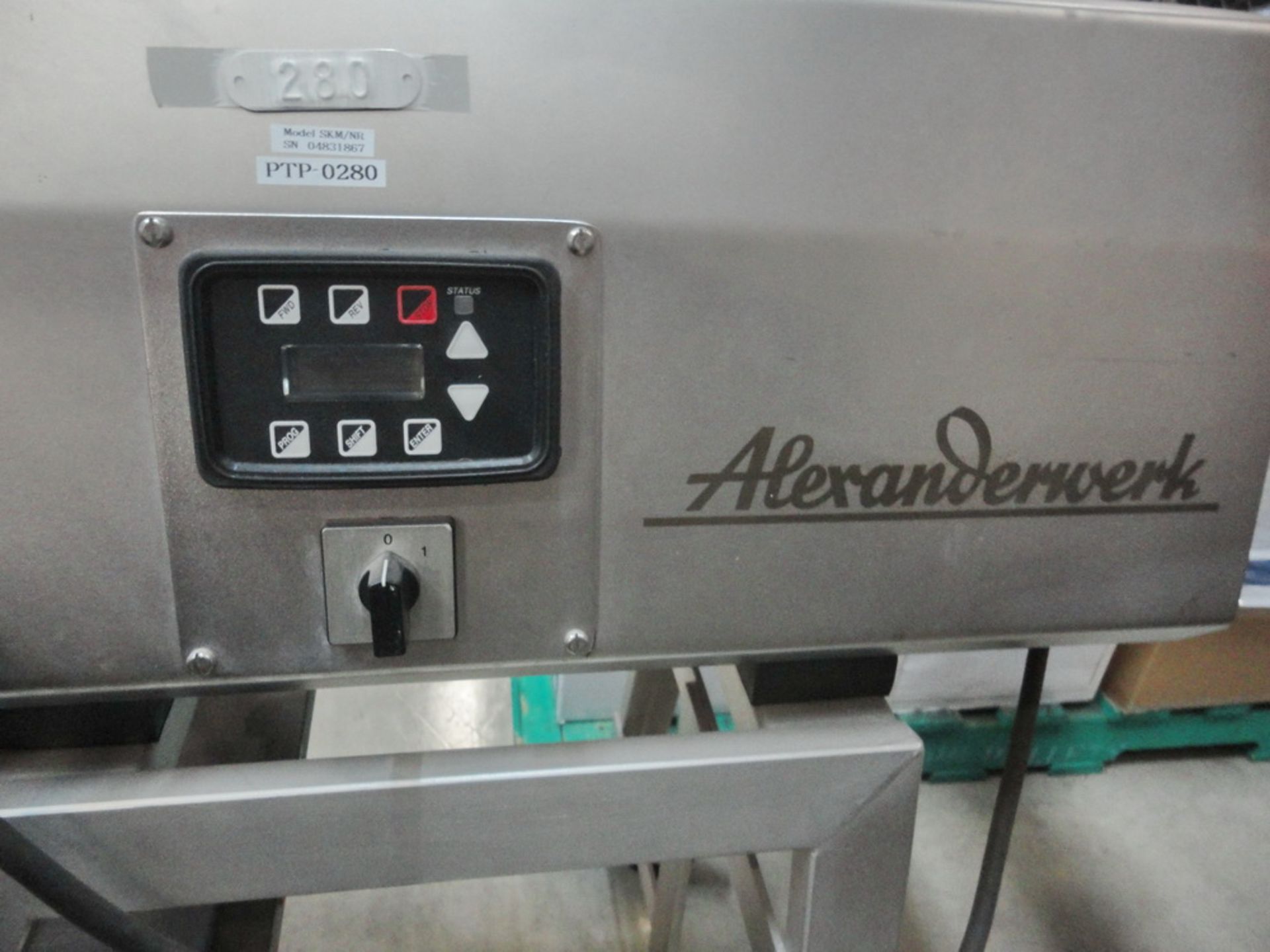 Alexanderwerk Portable Stainless Sieve, Model SKM/NR, S/N 04831867 - Image 2 of 6