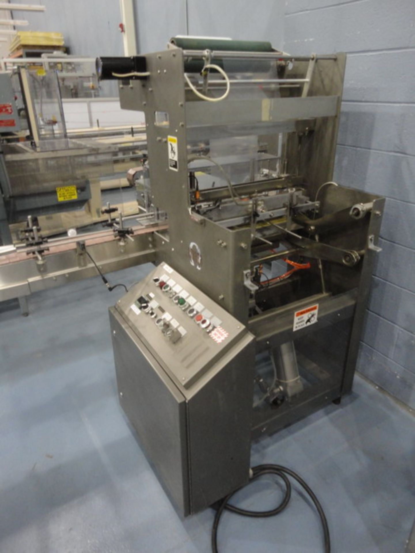 Omega Shrink Bundler, Model SL18, S/N 93-J16602. - Image 4 of 12