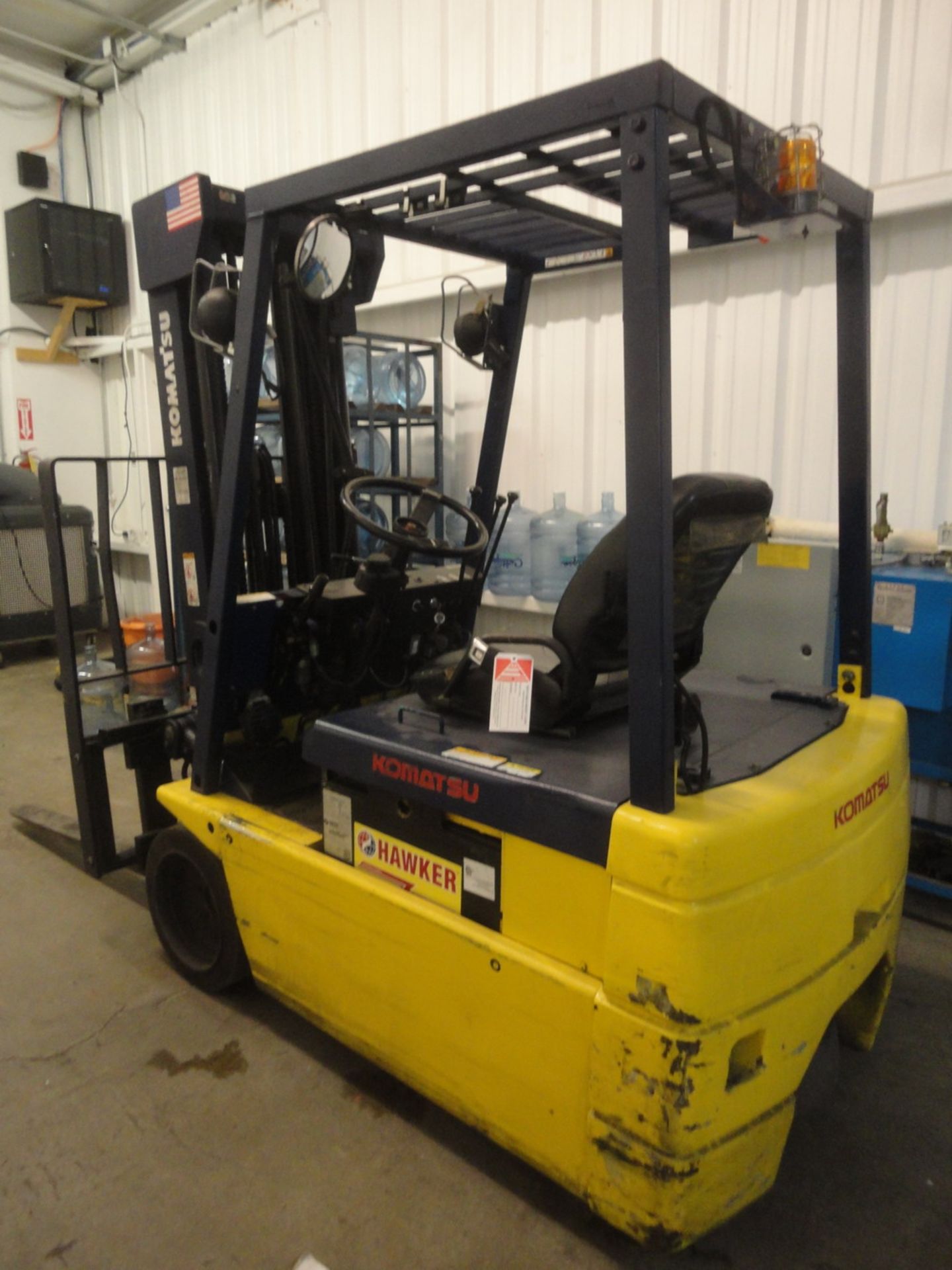 Komatsu Electric 2850 lb Capacity Sit-Down Forklift, Model FB18MK-2, SN 20854A. - Image 2 of 8