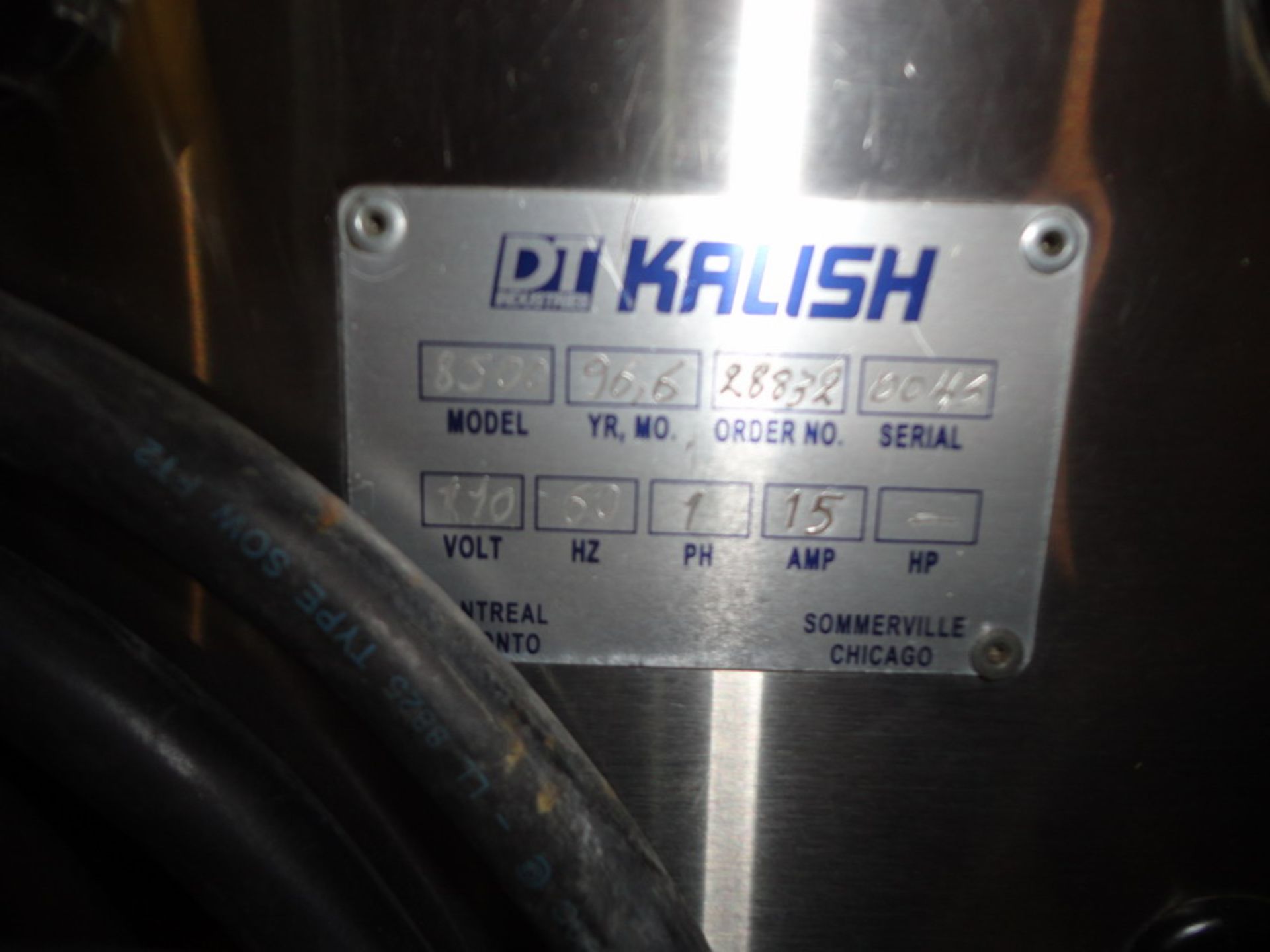 KALISH SMALL VOLUME PHARMACEUTICAL PACKAGING LINE - Image 2 of 5