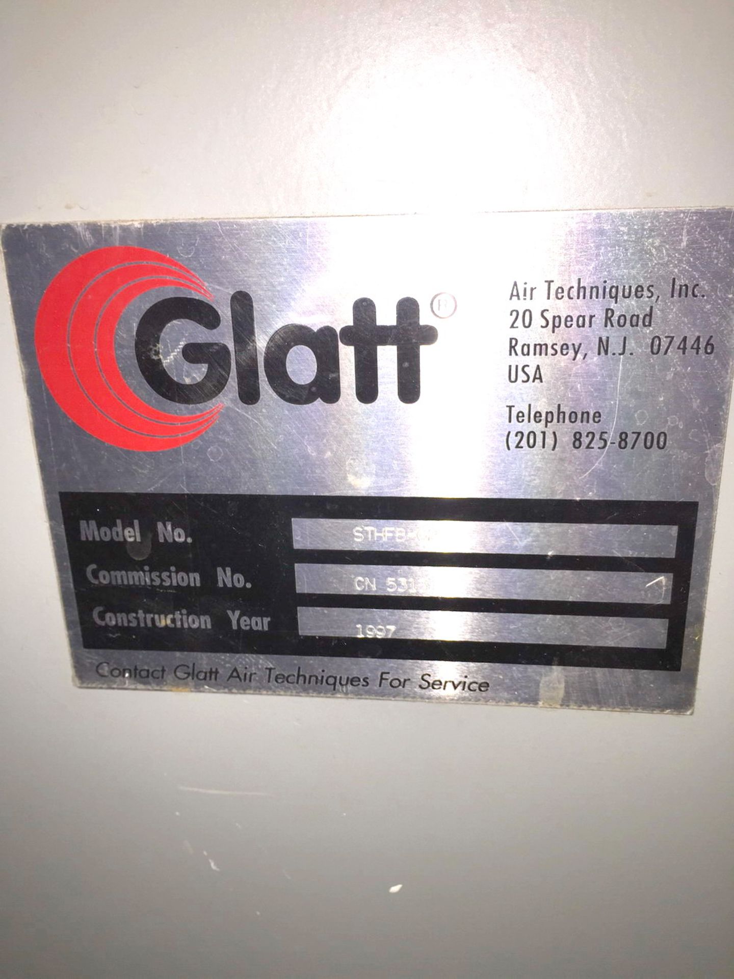 Glatt Fluid Bed Granulator with 9" Wurster, 22L and 45L Drying Inserts, Model GPCG-15, SN 5313. - Image 19 of 25