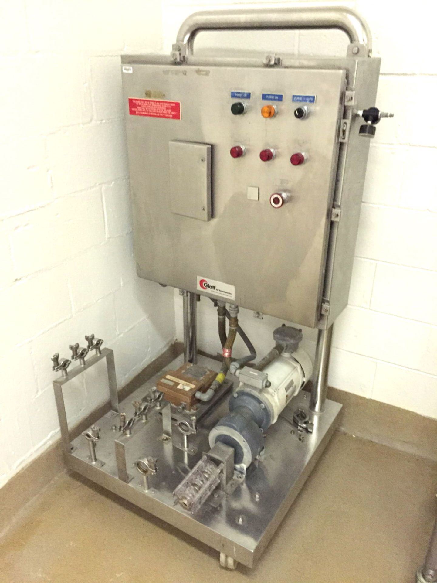 Glatt Fluid Bed Granulator with 9" Wurster, 22L and 45L Drying Inserts, Model GPCG-15, SN 5313. - Image 25 of 25