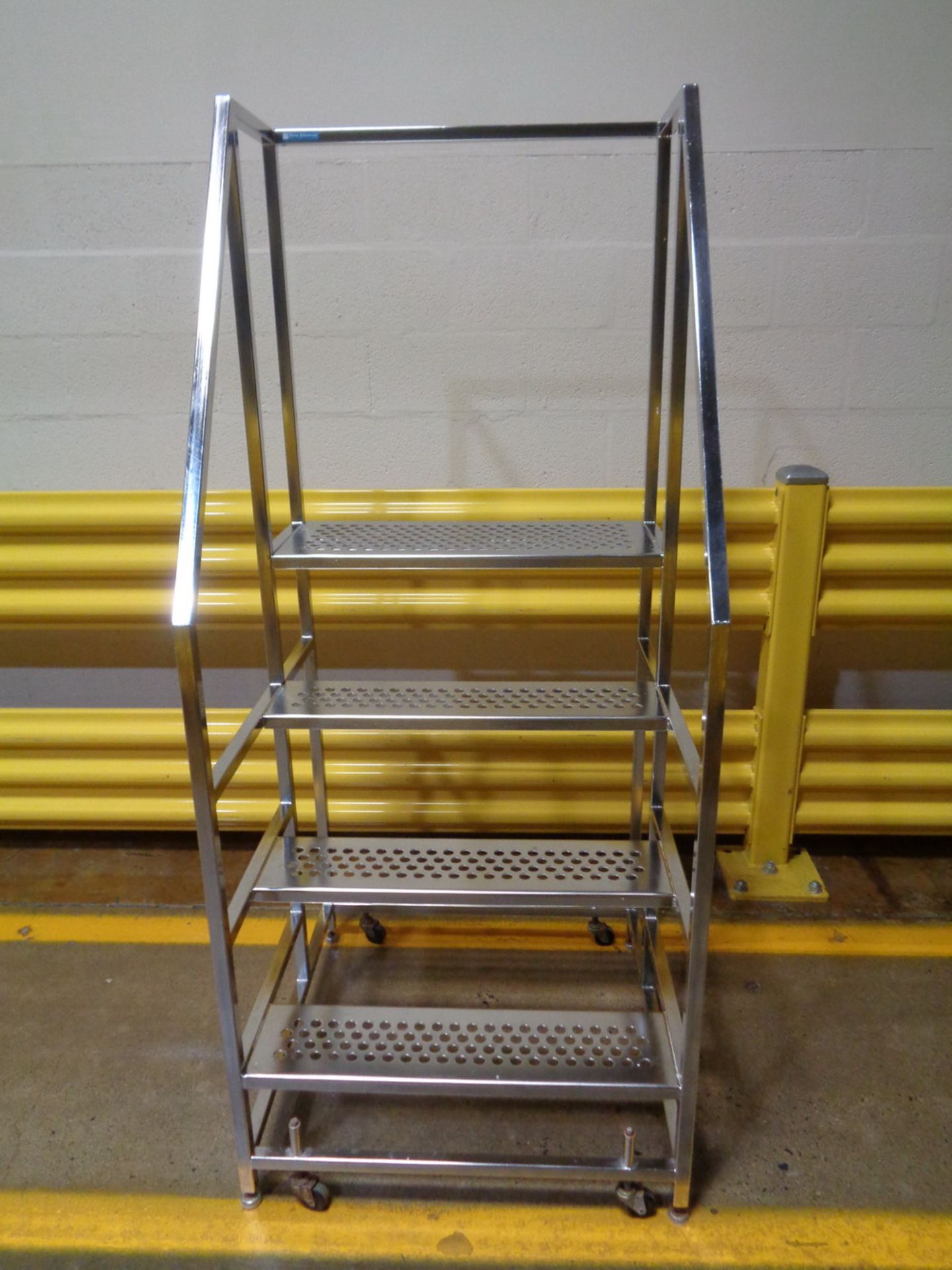 Stainless Steel 4 Step Portable Staircase