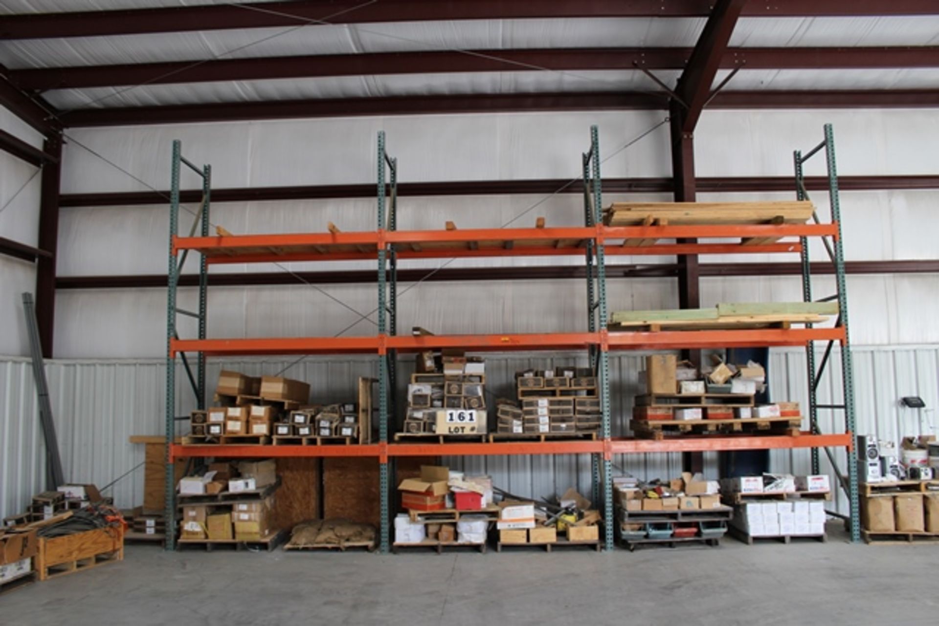 (2) 9' & (1) 8' x 42" Sections for Pallet Shelving