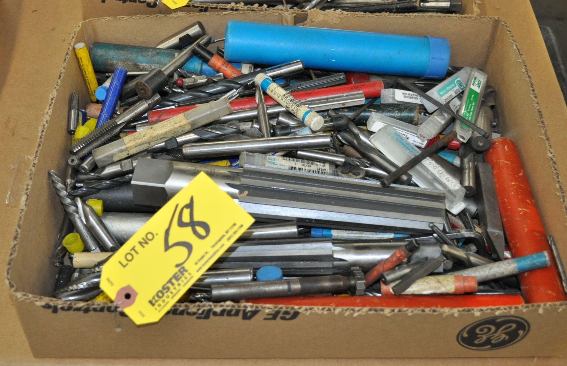 LOT OF ASSORTED HIGH SPEED TOOLING