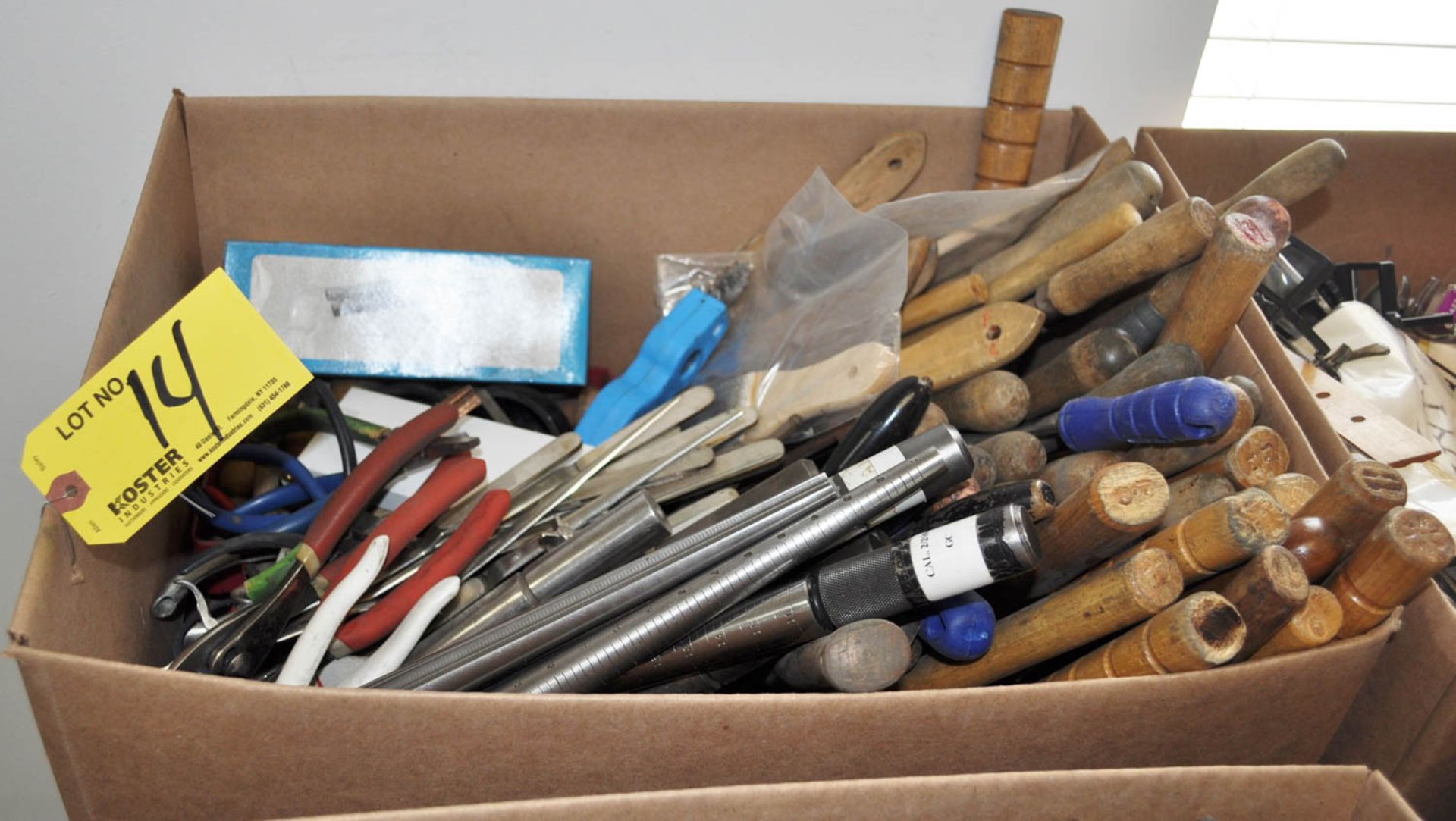 LOT OF ASSORTED JEWELERS HAND TOOLS
