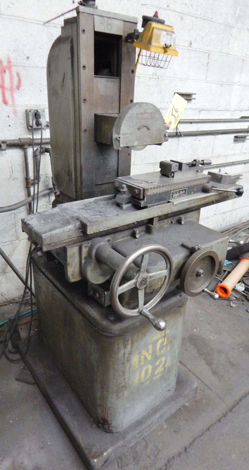 COVEL MDL. 7A 6'' X 12'' HAND FEED SURFACE GRINDER, WITH 6'' X 12'' CHUCK, S/N: 1164 - Image 2 of 2