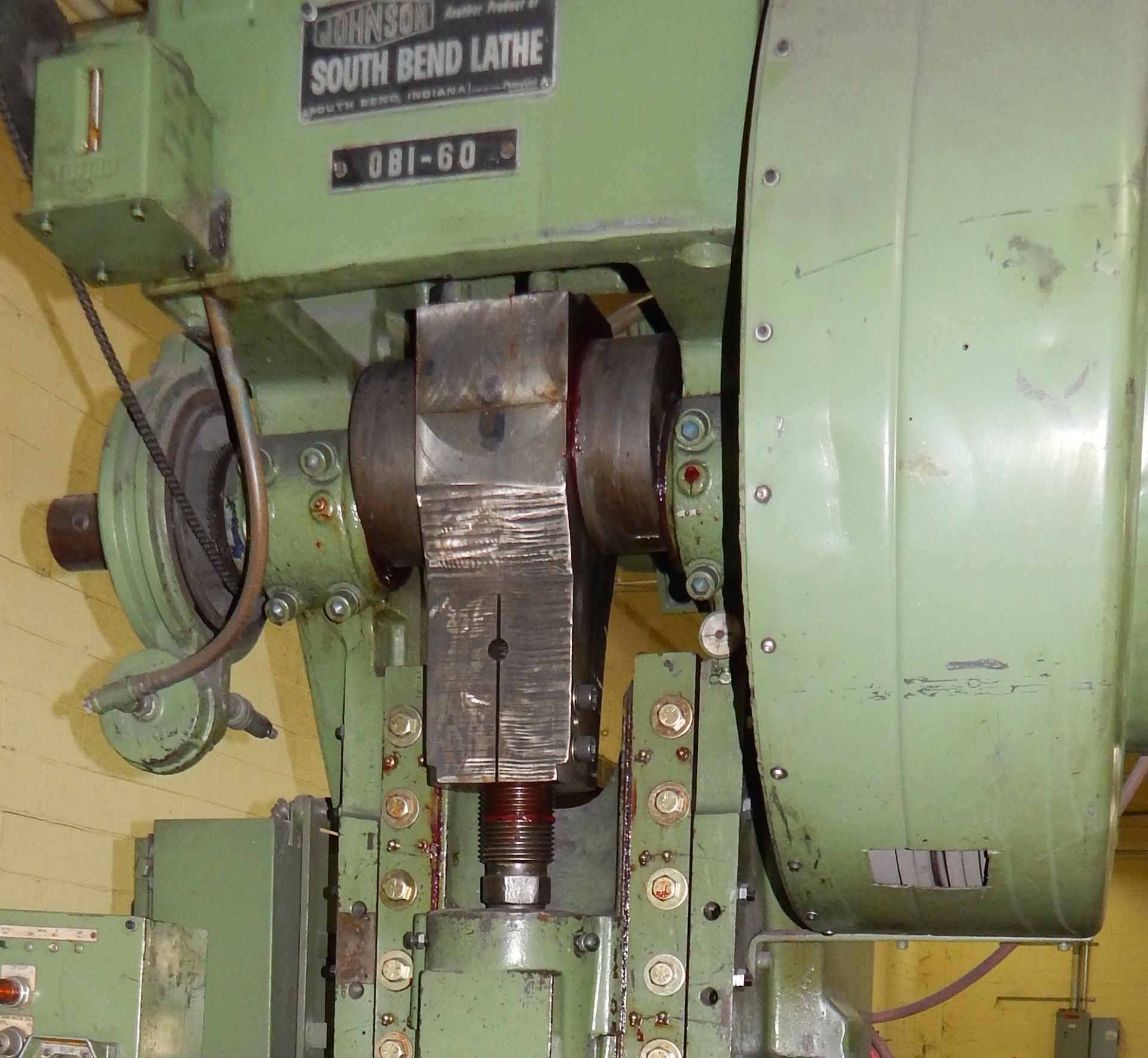 SOUTHBEND MDL. 60FW-AC 60 TON CAPACITY OBI FLYWHEEL TYPE AIR CLUTCH PUNCH PRESS, WITH 6'' STROKE, - Image 3 of 3