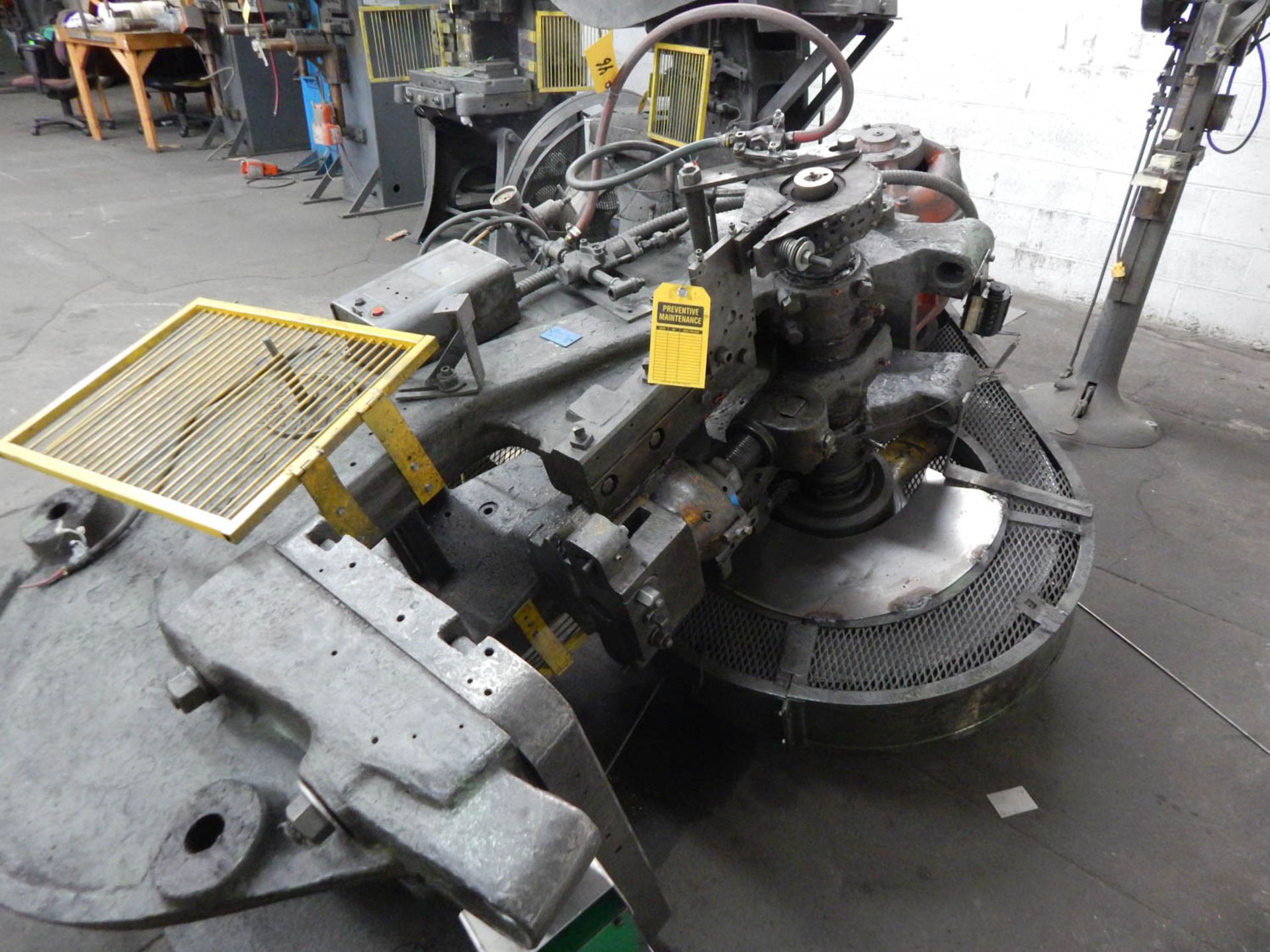 BLISS #21 35 TON CAPACITY OBI FLYWHEEL TYPE MECHANICAL PUNCH PRESS, S/N: A14828,4065846 - Image 2 of 3