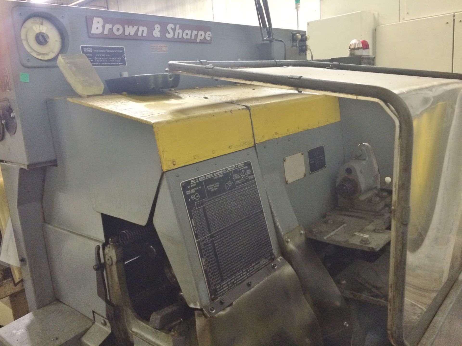 BROWN & SHARPE SCREW MACHINE, S/N: 542-2-6895 [TAG #510] - Image 2 of 4