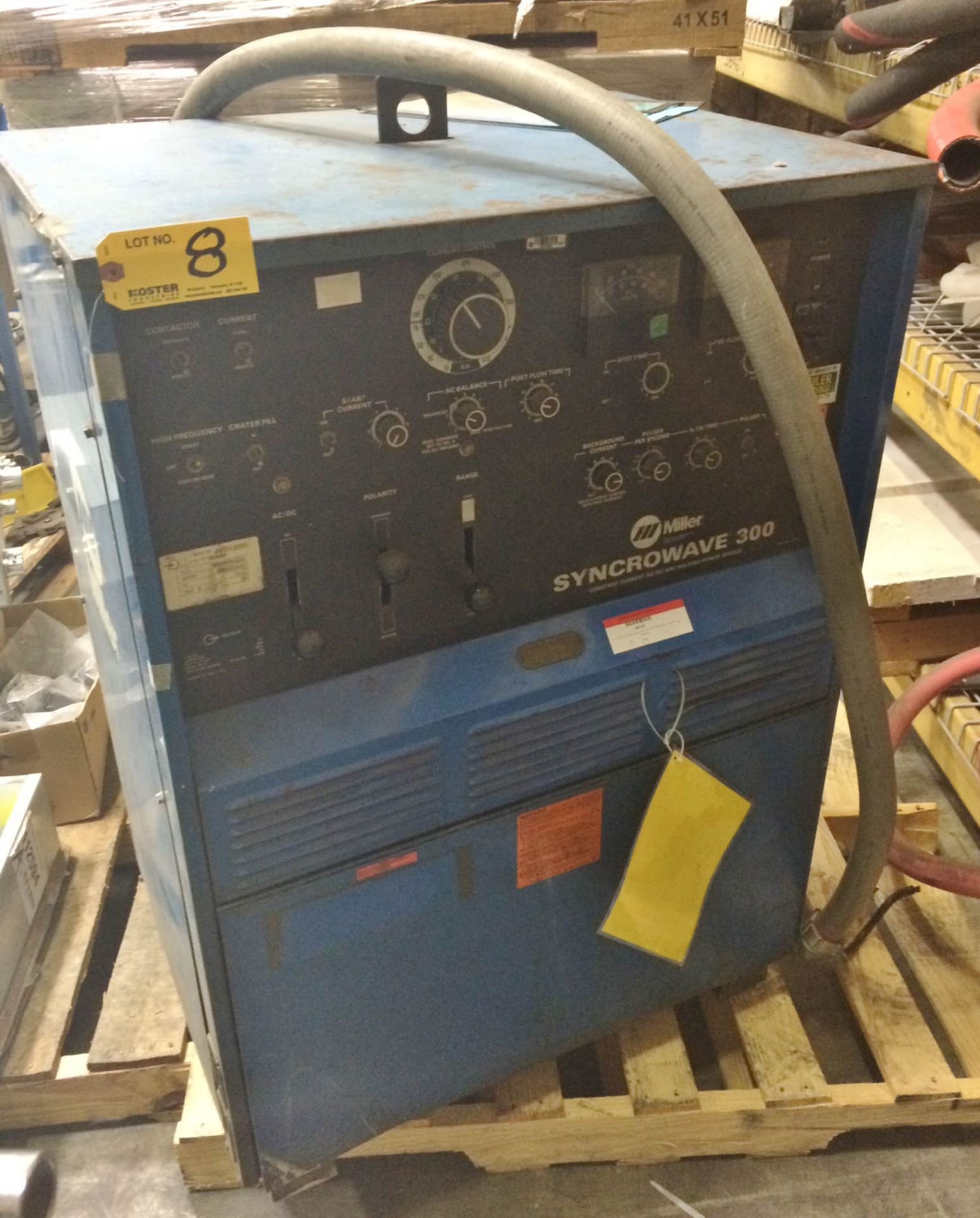 MILLER MDL. SYNC 300 WELDER, S/N: JJ326461 [TAG #805]