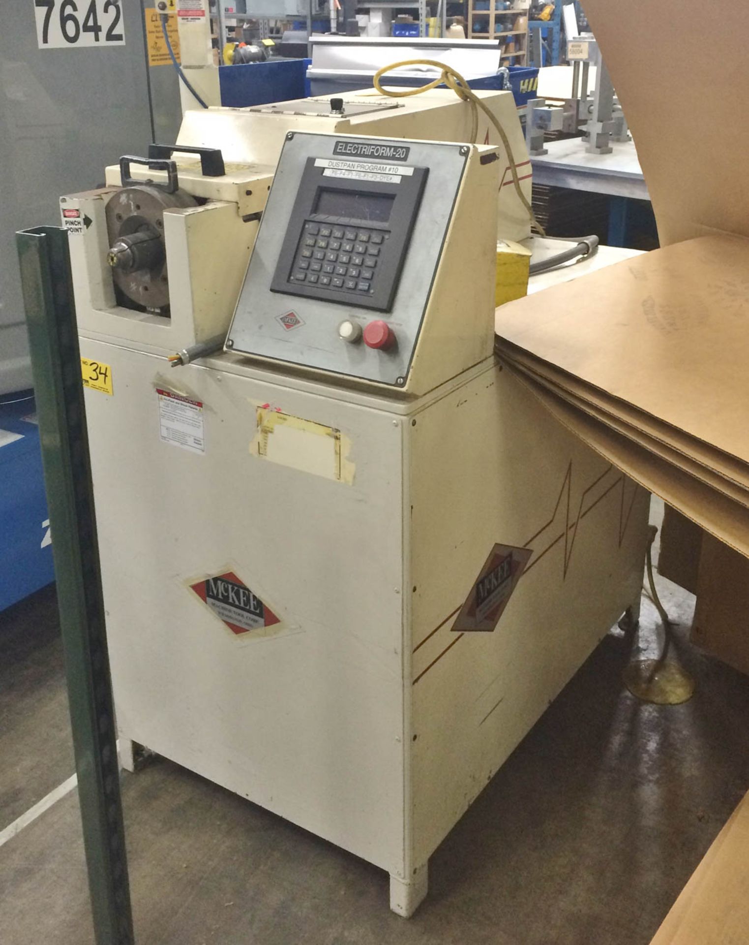 MCKEE MDL. EF-20-ER TUBE SIZER, S/N: 81211 [TAG #2044] - Image 2 of 4