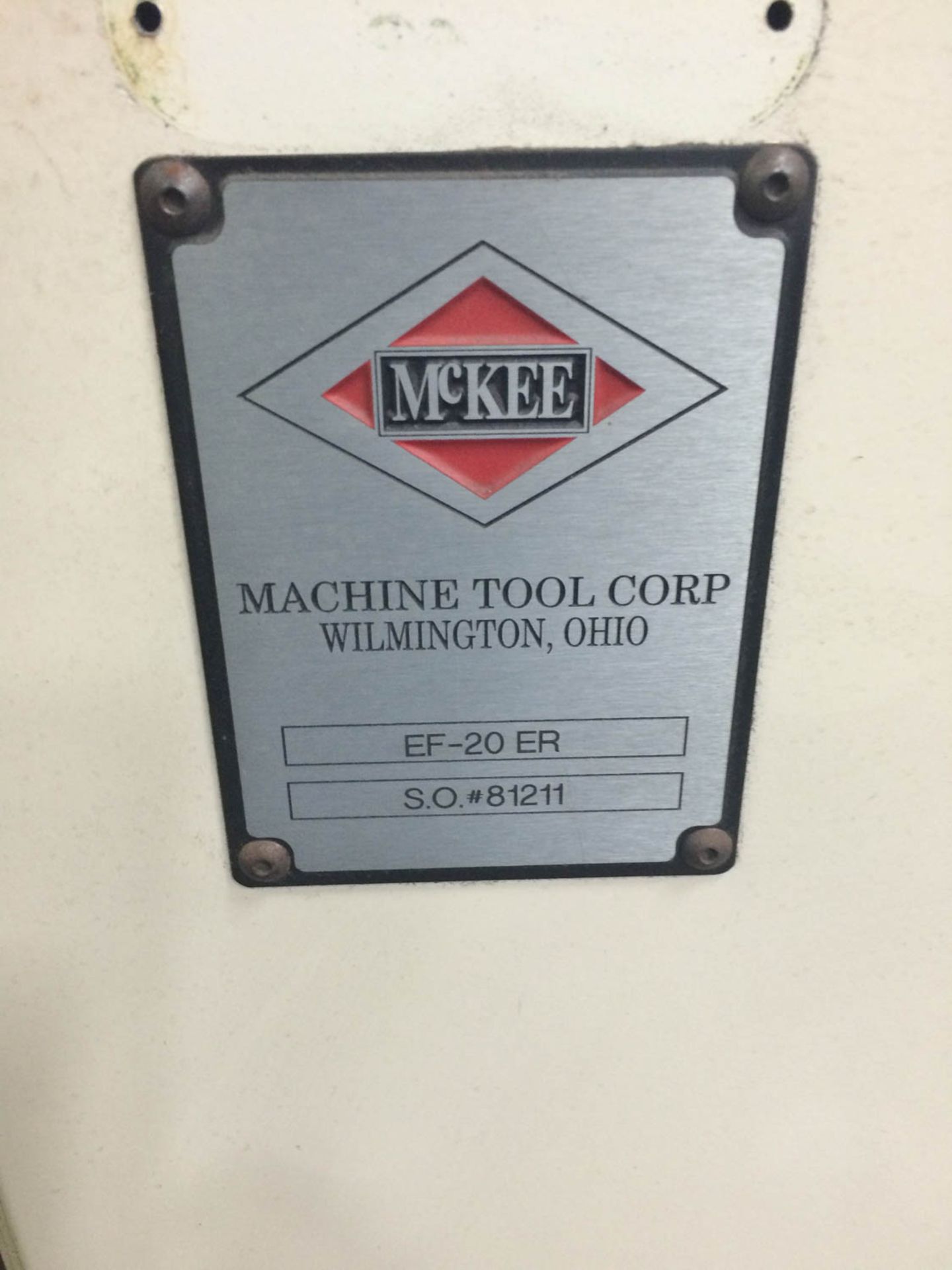 MCKEE MDL. EF-20-ER TUBE SIZER, S/N: 81211 [TAG #2044] - Image 4 of 4