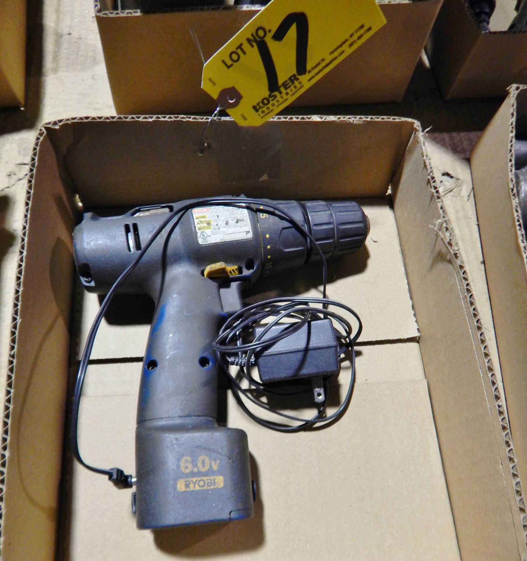 RYOBI 6V CORDLESS DRILL