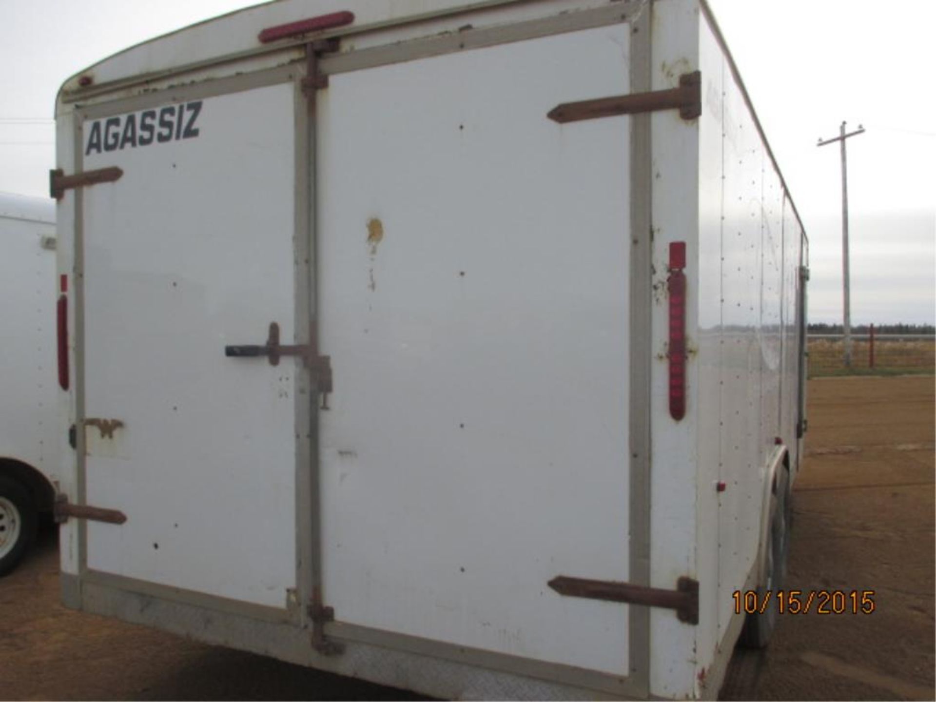 2006 T/A Aggasi Enclosed Trailer 20FT X 8FT 7,000lb axles, (Some Roof Damage) VIN - Image 5 of 8