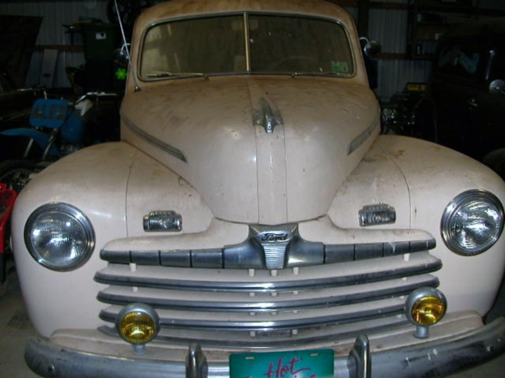 Up For Auction is: 1946 Ford Coupe - Flathead V-8 - 3 Sp Trans - Overdrive - Duel Exhaust - Fog - Image 2 of 31