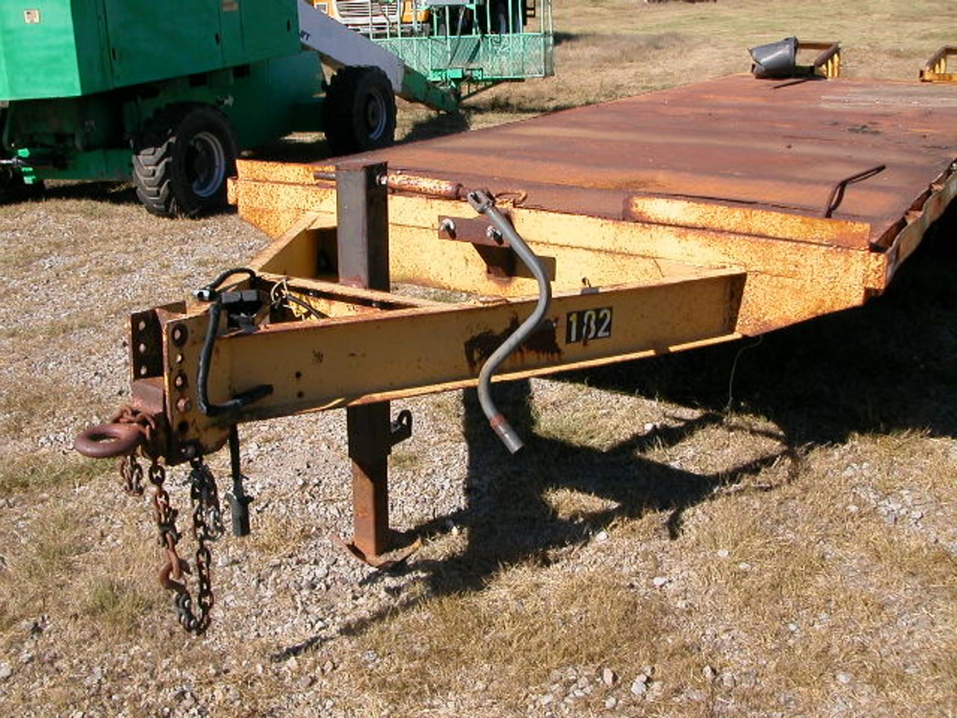 Heavy Duty Flatbed Trailer with Folding Ramps