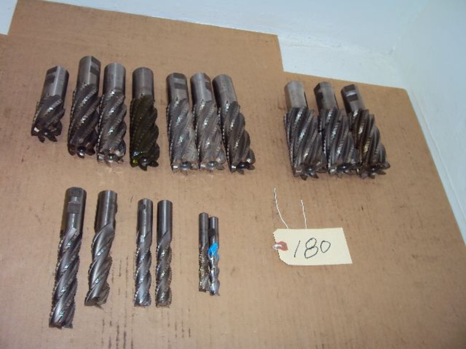 (16) Assorted HSS Roughing End Mills (3) 2”, (7) 1-1/2”, (2) 1”, (2) 3/4”, (2) 1/2”