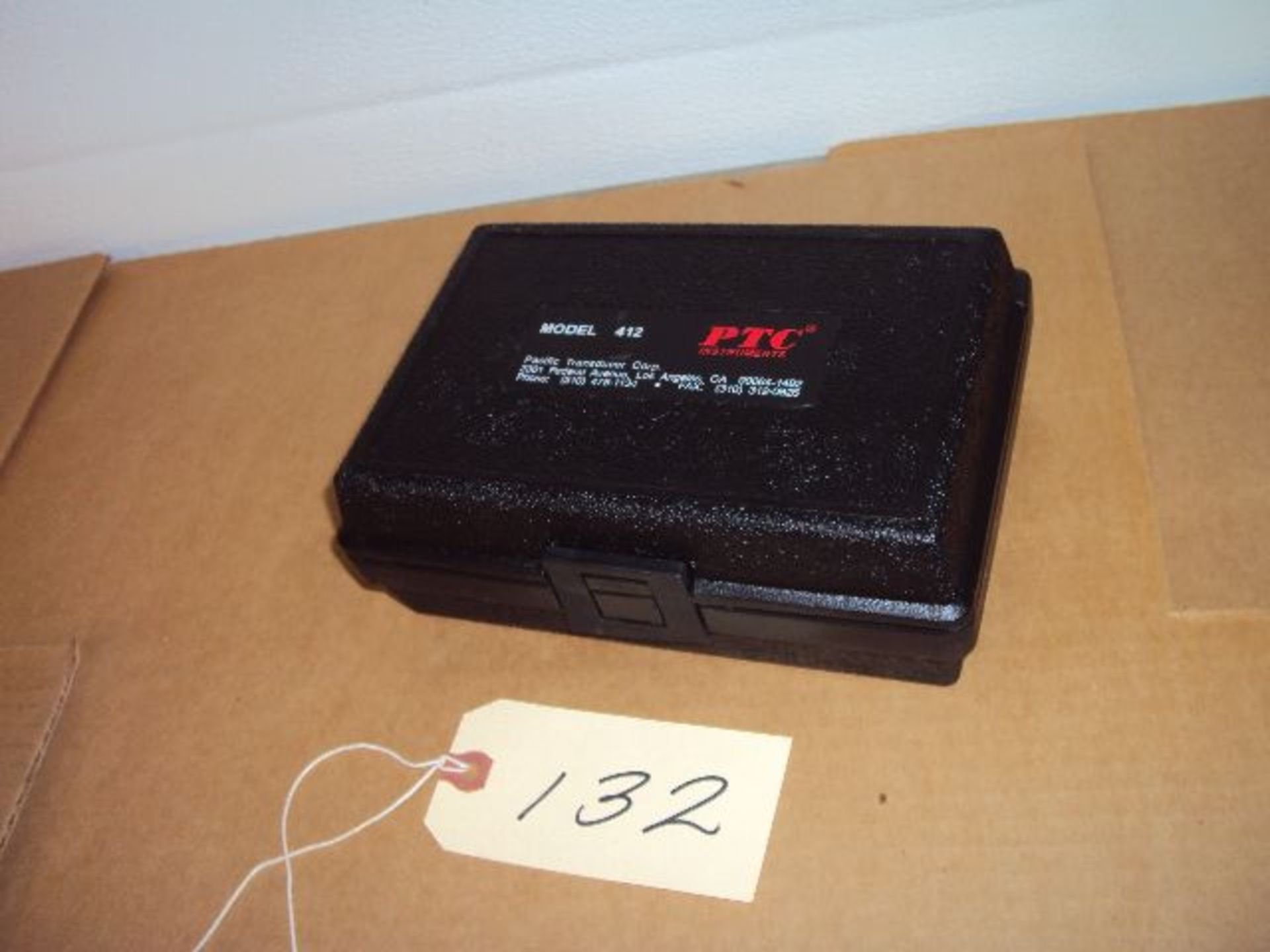 PTC Model 412 Tyoe 000 Durometer Hardness Tester with Test Standard in Padded Case - Image 5 of 5