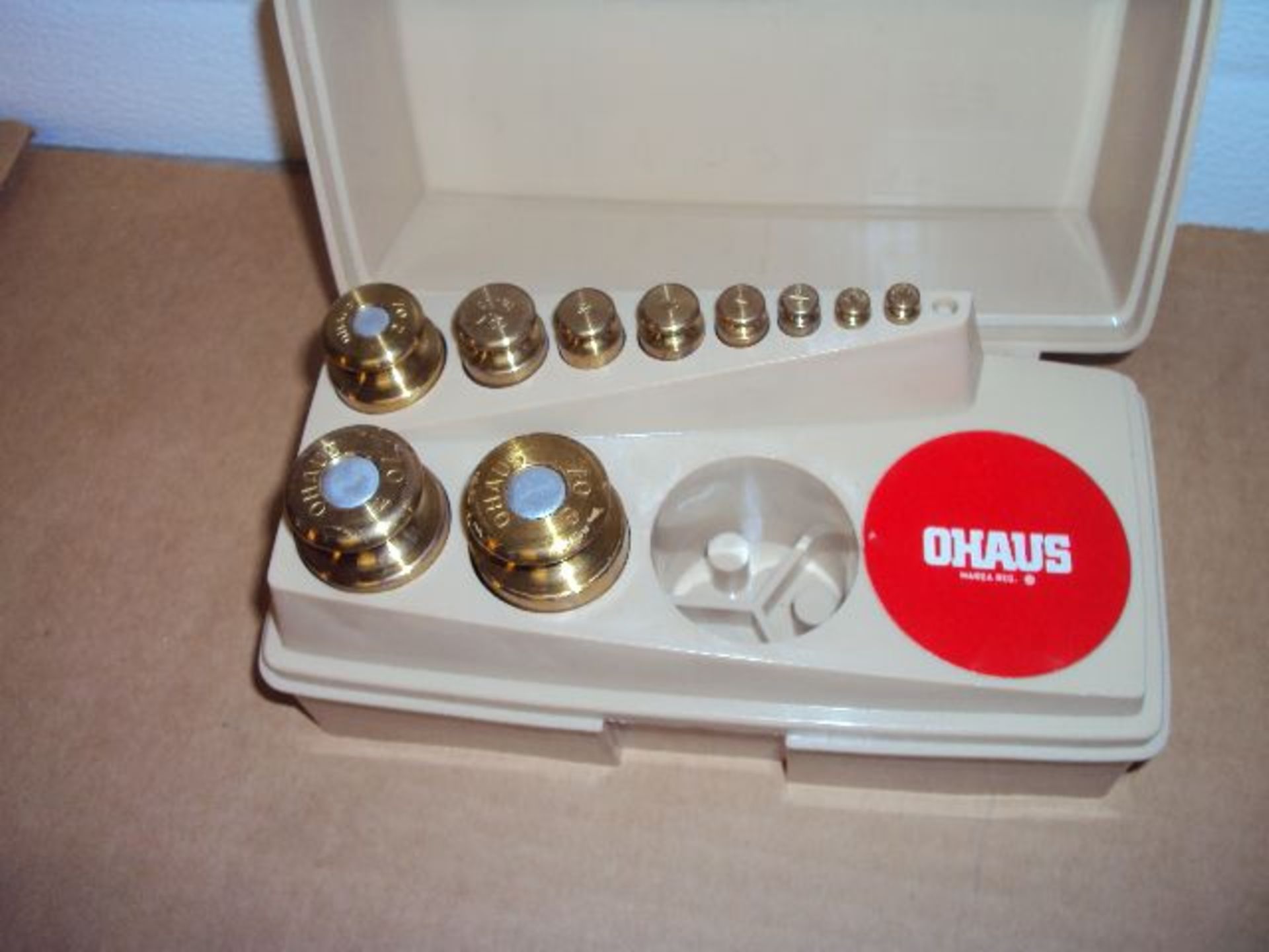 Assorted Ohaus and Ainsworth Metric and English Scale Test Calibration Weights - Image 3 of 8