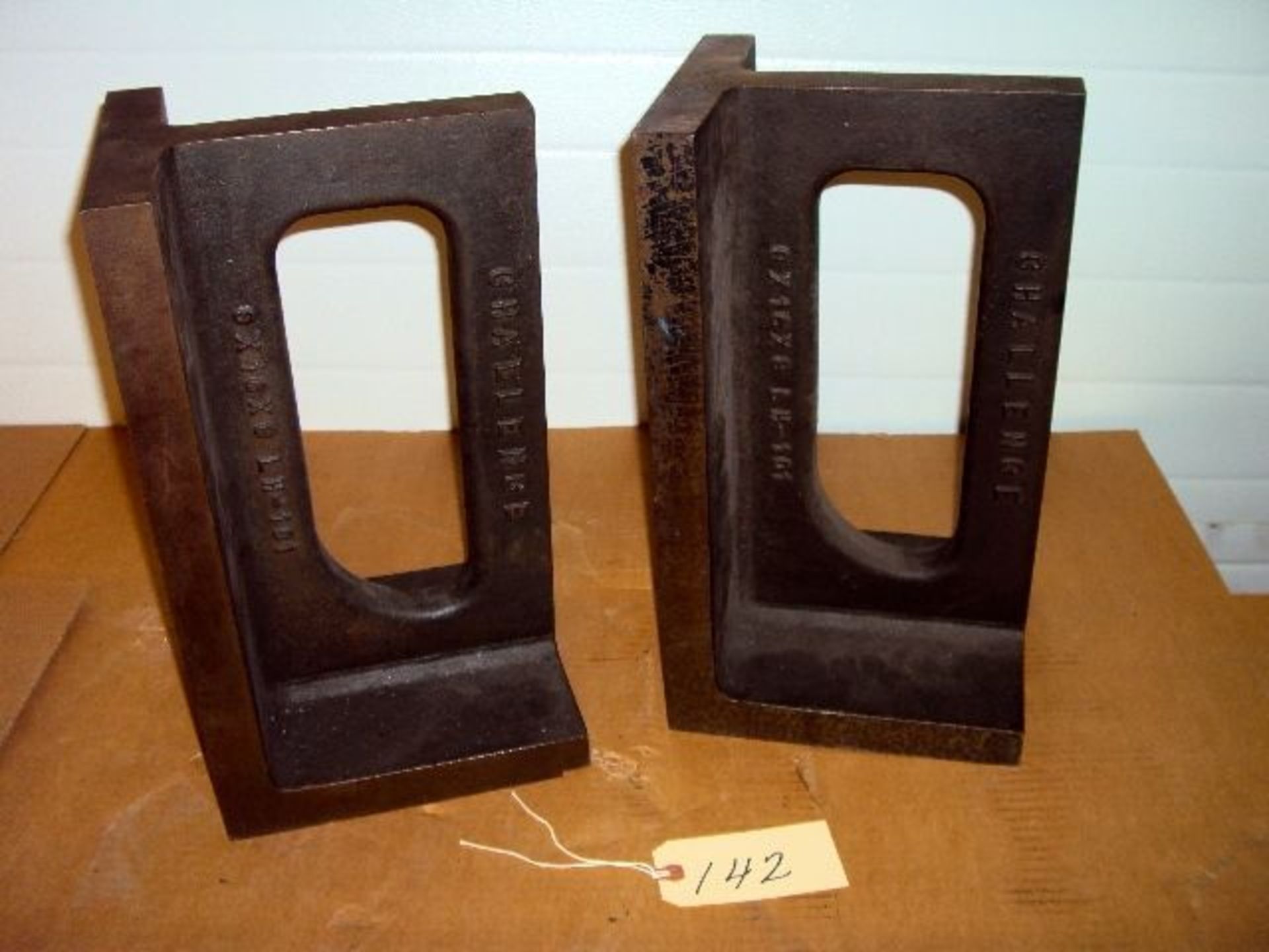 (2) Challenge Machinery Co. 8”x9”x16” Steel Right Angle Plates - Image 2 of 4