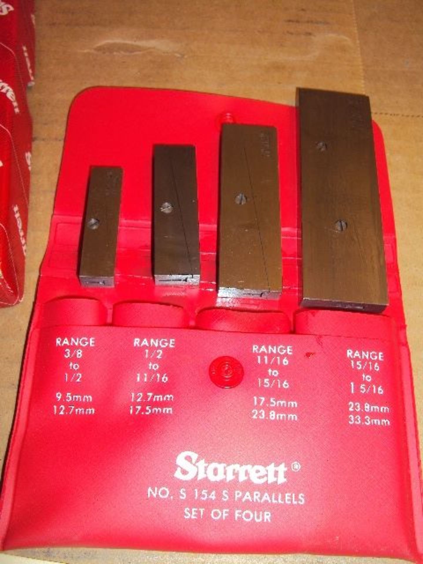 Starrett S154SZ Adjustable Parallel Set - Image 2 of 5