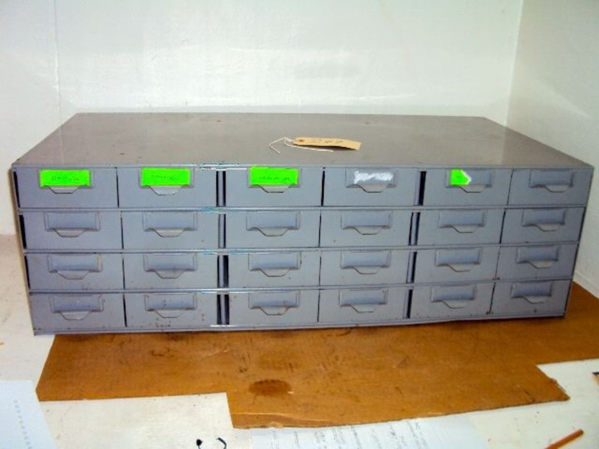 24 Drawer Metal Parts Bin Cabinet Drawer Size 2x5x16 /249 - Image 2 of 3