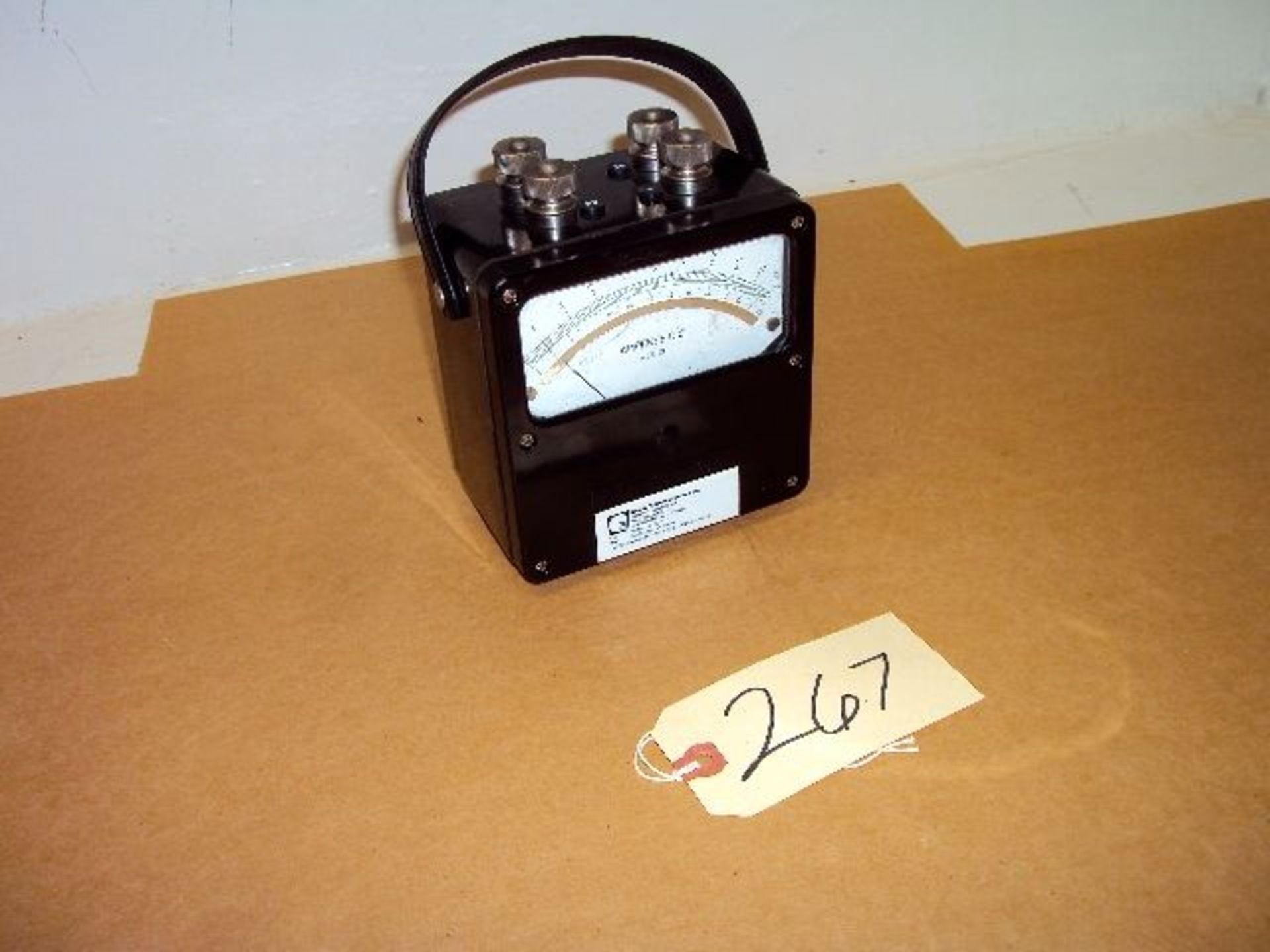 Weston DC Amp Meter Model 931 /267