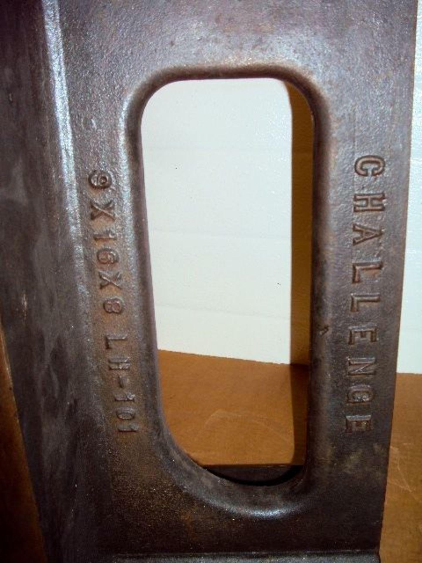 (2) Challenge Machinery Co. 8”x9”x16” Steel Right Angle Plates - Image 3 of 4