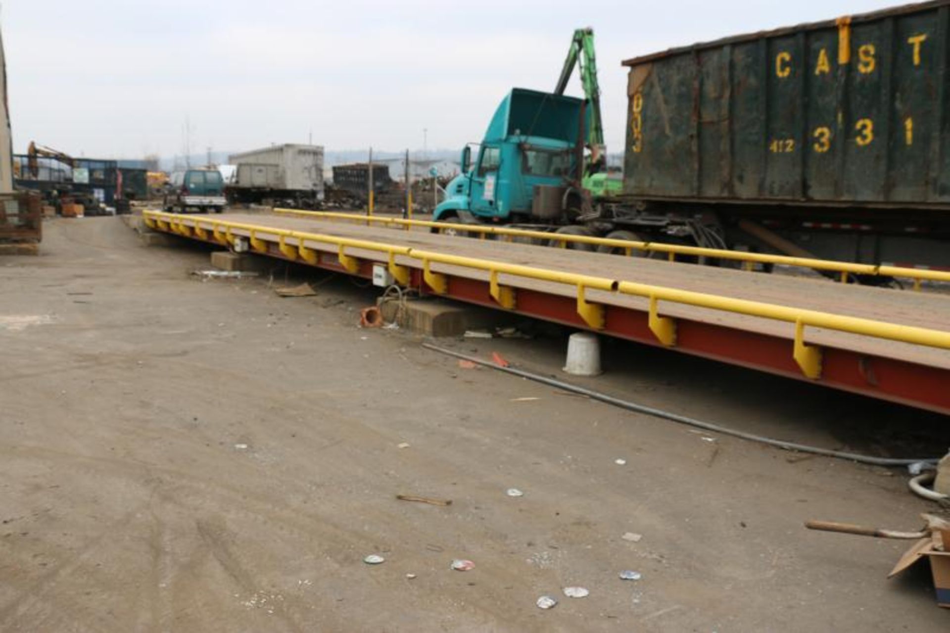 Brechbuhler Aprox. 200,000 lb. Capacity Apox. 11 ft. Wide x 70 ft. Long Above Ground Truck Scale,