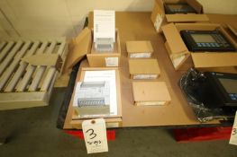 (5) Pcs. - (2) New Allen Bradley MicroLogix 1200 PLC Controllers, Cat #1762-L24BXB and (3) Analog