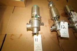 Tri-Clover 2-1/2" 2-Way Clamp Type S/S Air Valve, Model 761