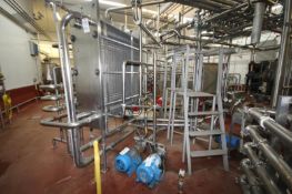 BULK BID LOT #48 TO LOT #49 - 4,500 GPH HTST SYSTEM INCLUDING: APV MODEL R56 PRESS AND TETRA-PAK