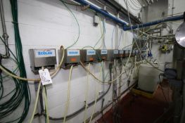 CIP Chemical Feed System including: (13) Pumps, Regulator Control Panel and Barrel Containments