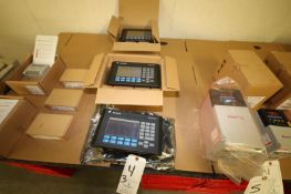 Allen Bradley PanelView 550 Touchpad Displays, (2) Cat #2711-B5A8, Ser H, Rev H and Ser F, Rev H and