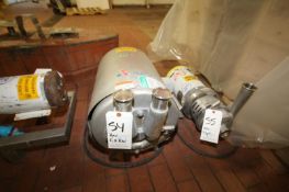 APV 5.5 KW Centrifugal Pump, Type ZMS-4, S/N 100158324 with 2" Clamp Type S/S Head, ABB Motor and