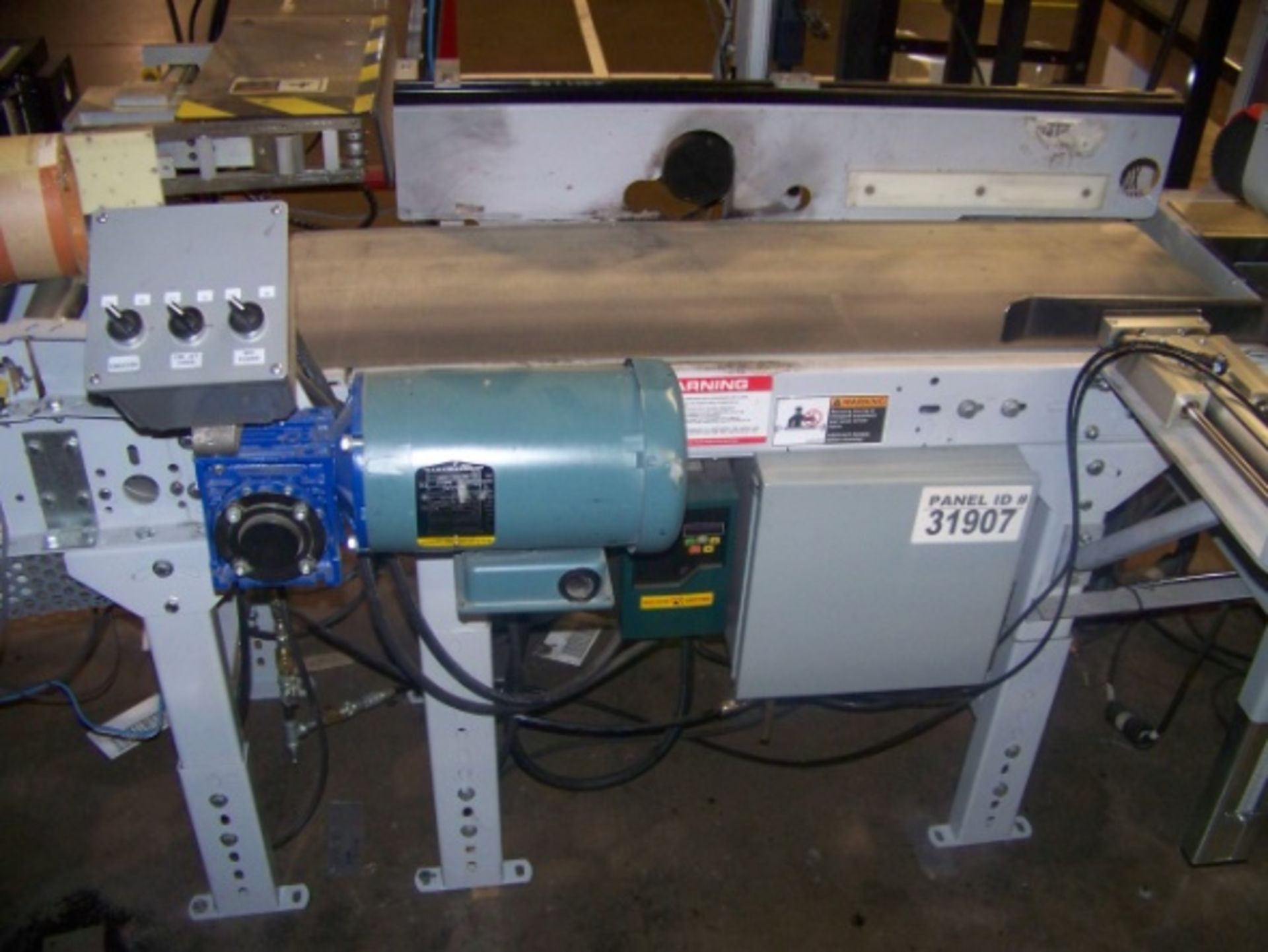 2012 Markem Imagage 4020 1X16-N P/P Ink Jet Coder with belt Conveyor (LOCATED IN IOWA, RIGGING