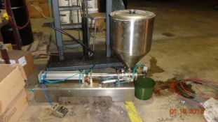 Single Head Piston Filler (LOCATED IN IOWA, RIGGING INCLUDED WITH SALE PRICE)***EUSA***