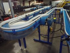 SpanTech U-Shape Conveyor with (2) U-Conveyors, Each with Own Drive, Total of Approx 40' Conveyor