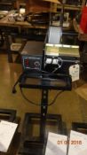 Label Dispenser with Stand on Caster, Model SH404 (LOCATED IN IOWA, RIGGING INCLUDED WITH SALE