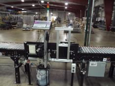 2012 Markem Imagage 4020 1X16-N P/P Ink Jet Coder with Hytrol Power Roller Conveyor (LOCATED IN