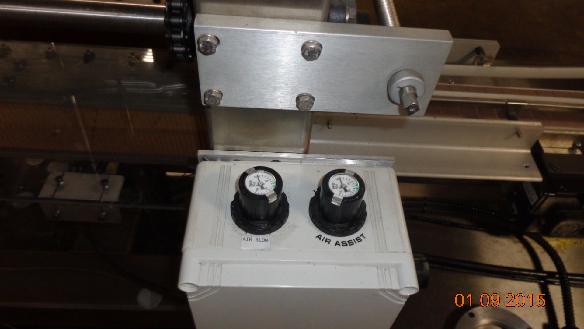 2010 Quadrel Pressure Sensitive Wrap Around Versaline Labeler, Model Q65, S/N 79957-01-Top/Bottom - Bild 19 aus 19