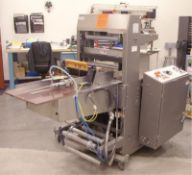 Speck Tech S/S Bundler / Sealer with Heat Tunnel, Model STS-175OA, Right angle feed, Programmable