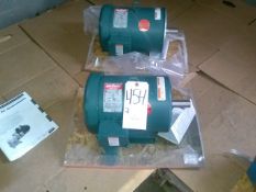 Assorted Brand New, Out of Box, Motors and Drives, Includes Leeson, Models C184T11FB20B and