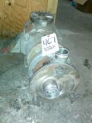 Fristam 7.5 hp Liquid Ring Centrifugal Pump, Model I-ZX150, S/N I-ZX15099239 with 2" x 2" S/S Head