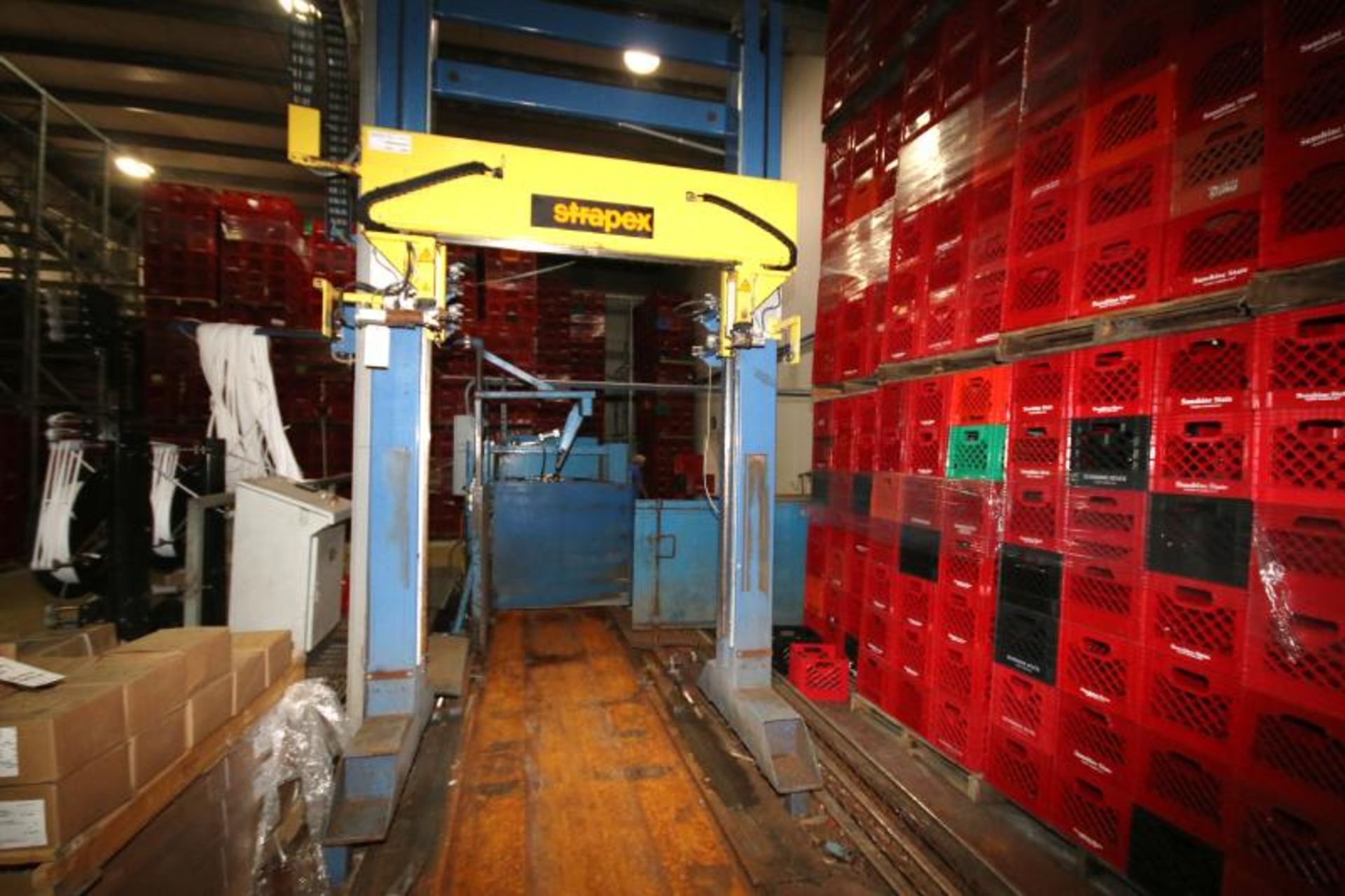 2006 Strapex/Endra Heesch-Holland Aprox. 11 ft. 9" H Pallet Strapper, Machine #H2M, S/N 2657 with