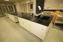 Hamilton Aprox. 272-1/2" L x 36-1/2" H Center Island Double Sided Laboratory Cabinet System with