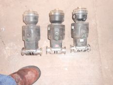 (3) 1 1/2" Air Valves, Black Plastic (Located in Wisconsin)***ULLS***