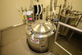 2003 Lee 250 Gal. Dome-Top S/S Single Wall Kettle, Model 250 DBT, S/N 29058-3-1 with 316L S/S