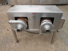 Ampco Wash Pumps, S/S Stand W/ Cover, Electrical Box (Located in Wisconsin)***ULLS***